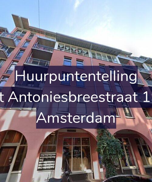 Foto gevel Huurpuntentelling voor Sint Antoniesbreestraat 19-F, Amsterdam