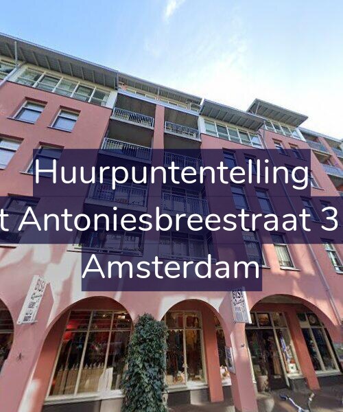 Foto gevel Huurpuntentelling voor Sint Antoniesbreestraat 33-F, Amsterdam