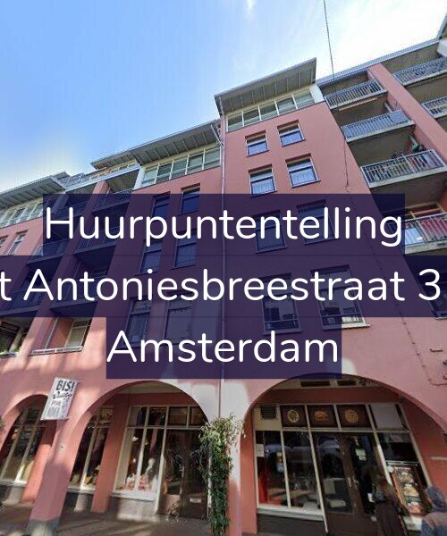 Foto gevel Huurpuntentelling voor Sint Antoniesbreestraat 31-F, Amsterdam