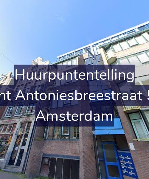 Foto gevel Huurpuntentelling voor Sint Antoniesbreestraat 58, Amsterdam