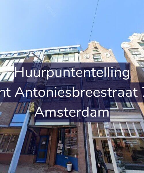 Foto gevel Huurpuntentelling voor Sint Antoniesbreestraat 76, Amsterdam