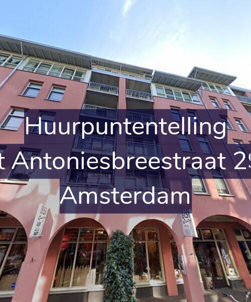 Foto gevel Huurpuntentelling voor Sint Antoniesbreestraat 29-B, Amsterdam