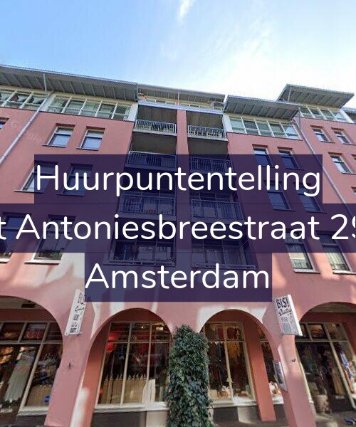 Foto gevel Huurpuntentelling voor Sint Antoniesbreestraat 29-A, Amsterdam
