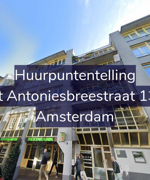 Foto gevel Huurpuntentelling voor Sint Antoniesbreestraat 13-C, Amsterdam