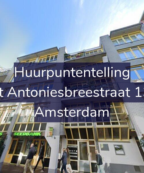 Foto gevel Huurpuntentelling voor Sint Antoniesbreestraat 13-K, Amsterdam
