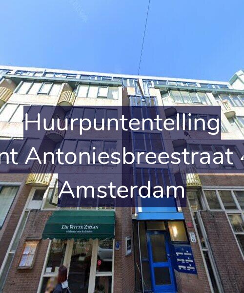 Foto gevel Huurpuntentelling voor Sint Antoniesbreestraat 40, Amsterdam