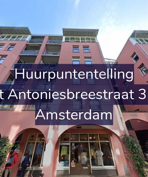 Foto gevel Huurpuntentelling voor Sint Antoniesbreestraat 35-F, Amsterdam