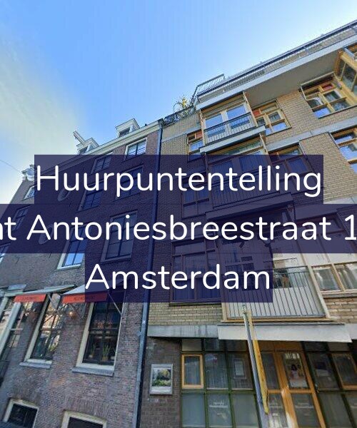 Foto gevel Huurpuntentelling voor Sint Antoniesbreestraat 1-A, Amsterdam