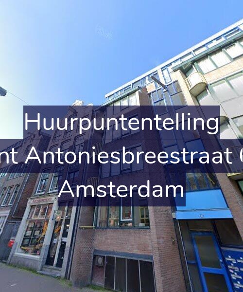 Foto gevel Huurpuntentelling voor Sint Antoniesbreestraat 60, Amsterdam