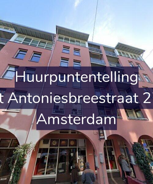Foto gevel Huurpuntentelling voor Sint Antoniesbreestraat 27-K, Amsterdam