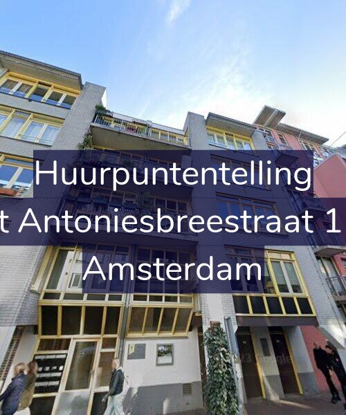 Foto gevel Huurpuntentelling voor Sint Antoniesbreestraat 17-F, Amsterdam