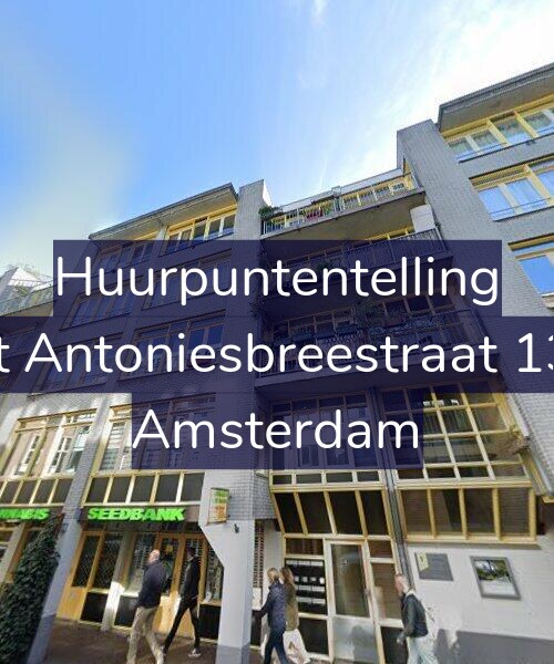 Foto gevel Huurpuntentelling voor Sint Antoniesbreestraat 13-D, Amsterdam