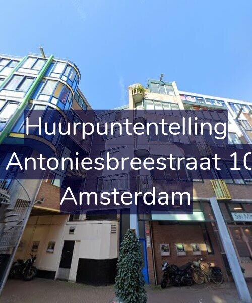 Foto gevel Huurpuntentelling voor Sint Antoniesbreestraat 106-E, Amsterdam