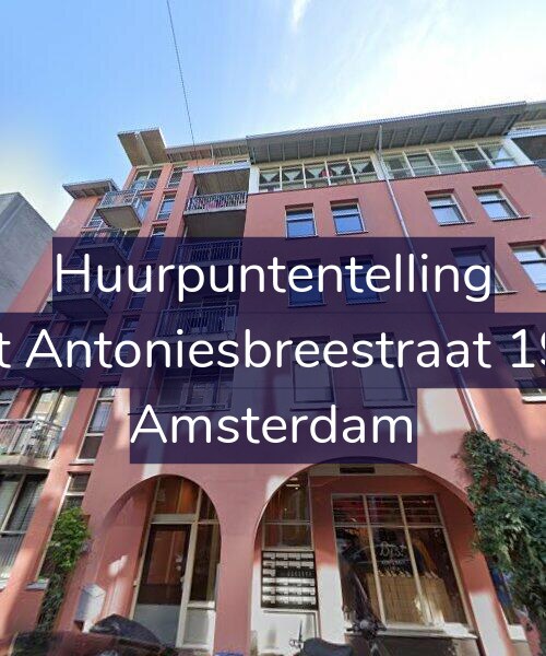 Foto gevel Huurpuntentelling voor Sint Antoniesbreestraat 19-C, Amsterdam