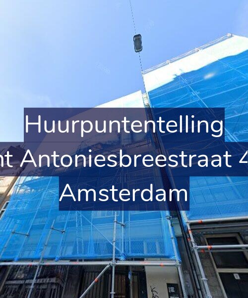 Foto gevel Huurpuntentelling voor Sint Antoniesbreestraat 4-2, Amsterdam
