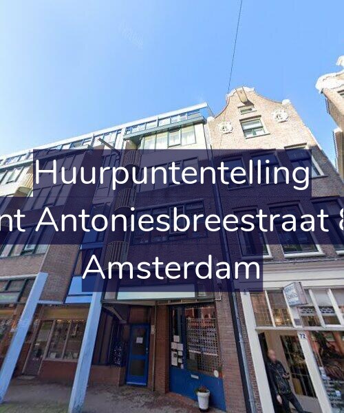 Foto gevel Huurpuntentelling voor Sint Antoniesbreestraat 80, Amsterdam