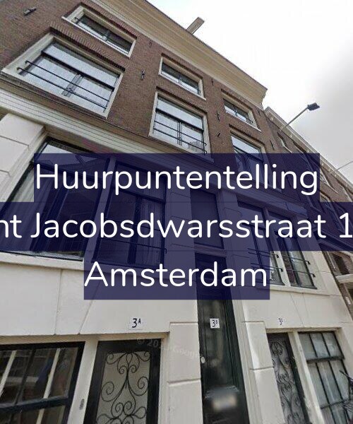 Foto gevel Huurpuntentelling voor Sint Jacobsdwarsstraat 1-2, Amsterdam
