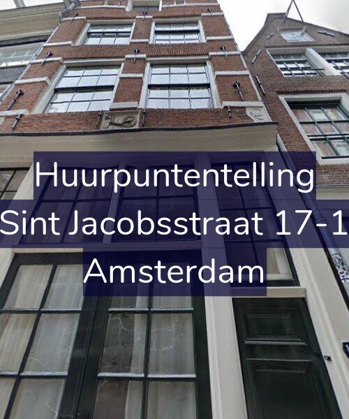 Foto gevel Huurpuntentelling voor Sint Jacobsstraat 17-1, Amsterdam