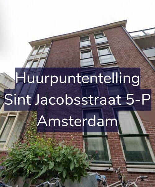 Foto gevel Huurpuntentelling voor Sint Jacobsstraat 5-P, Amsterdam