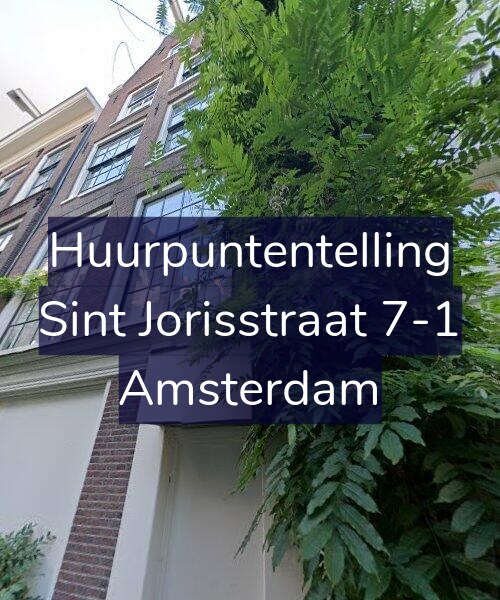 Foto gevel Huurpuntentelling voor Sint Jorisstraat 7-1, Amsterdam