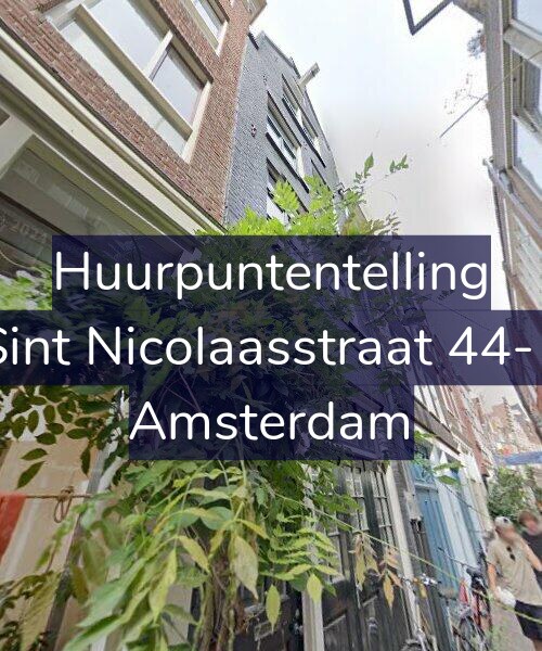 Foto gevel Huurpuntentelling voor Sint Nicolaasstraat 44-1, Amsterdam