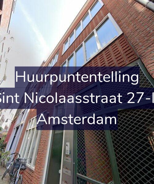 Foto gevel Huurpuntentelling voor Sint Nicolaasstraat 27-B, Amsterdam