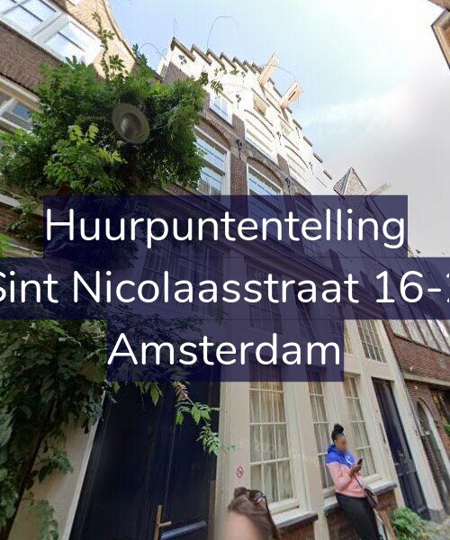 Foto gevel Huurpuntentelling voor Sint Nicolaasstraat 16-2, Amsterdam