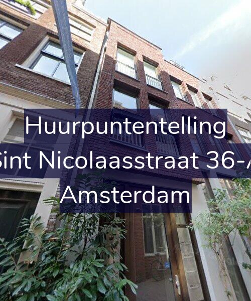 Foto gevel Huurpuntentelling voor Sint Nicolaasstraat 36-A, Amsterdam