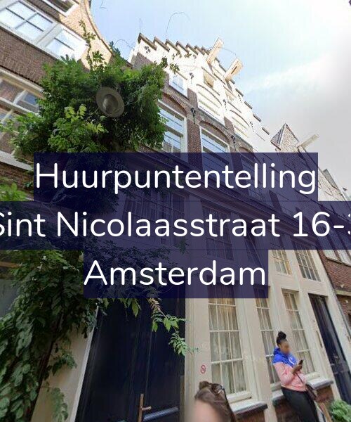 Foto gevel Huurpuntentelling voor Sint Nicolaasstraat 16-3, Amsterdam
