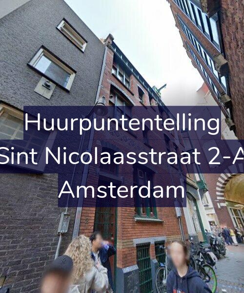 Foto gevel Huurpuntentelling voor Sint Nicolaasstraat 2-A, Amsterdam
