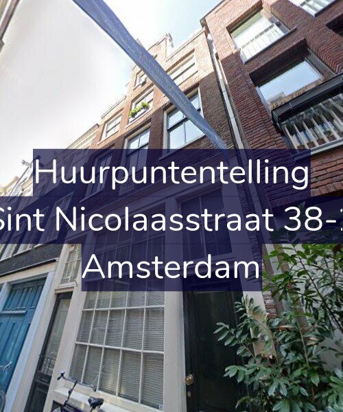Foto gevel Huurpuntentelling voor Sint Nicolaasstraat 38-2, Amsterdam
