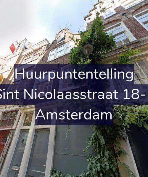 Foto gevel Huurpuntentelling voor Sint Nicolaasstraat 18-1, Amsterdam