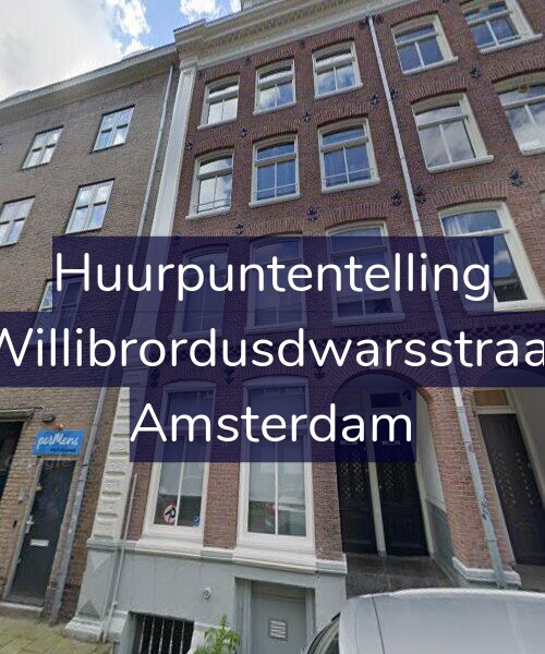 Foto gevel Huurpuntentelling voor Sint Willibrordusdwarsstraat 4-H, Amsterdam