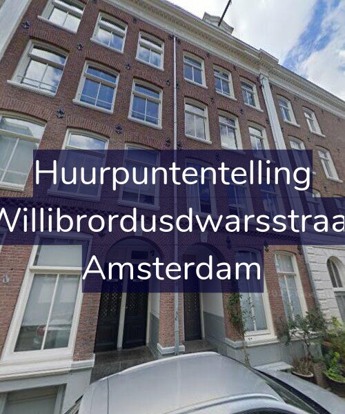 Foto gevel Huurpuntentelling voor Sint Willibrordusdwarsstraat 2-H, Amsterdam