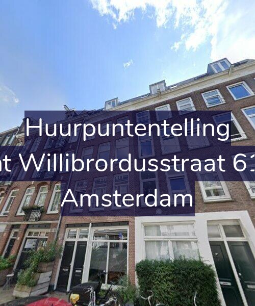 Foto gevel Huurpuntentelling voor Sint Willibrordusstraat 61-3, Amsterdam