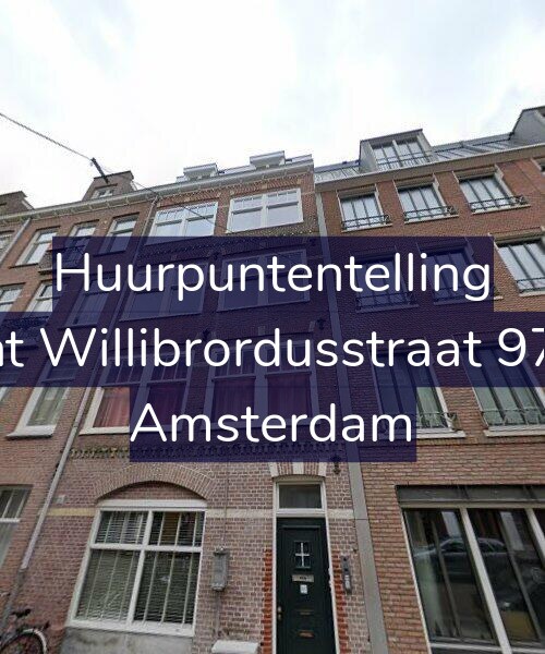 Foto gevel Huurpuntentelling voor Sint Willibrordusstraat 97-4, Amsterdam