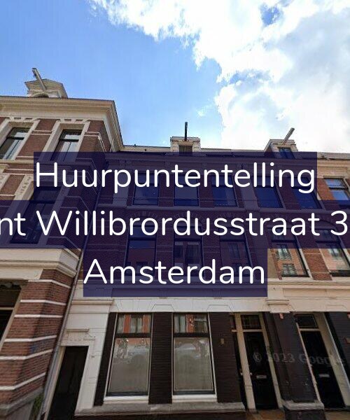 Foto gevel Huurpuntentelling voor Sint Willibrordusstraat 3-1, Amsterdam