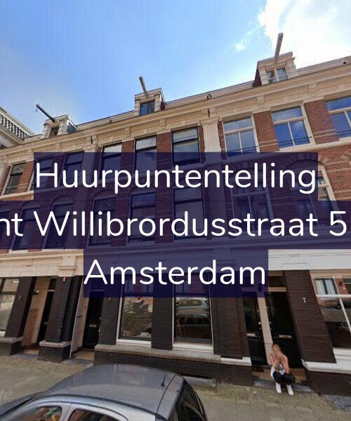 Foto gevel Huurpuntentelling voor Sint Willibrordusstraat 5-H, Amsterdam