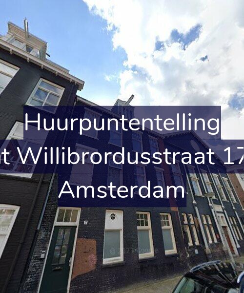 Foto gevel Huurpuntentelling voor Sint Willibrordusstraat 17-C, Amsterdam