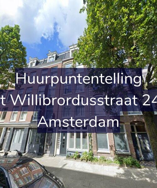 Foto gevel Huurpuntentelling voor Sint Willibrordusstraat 24-H, Amsterdam