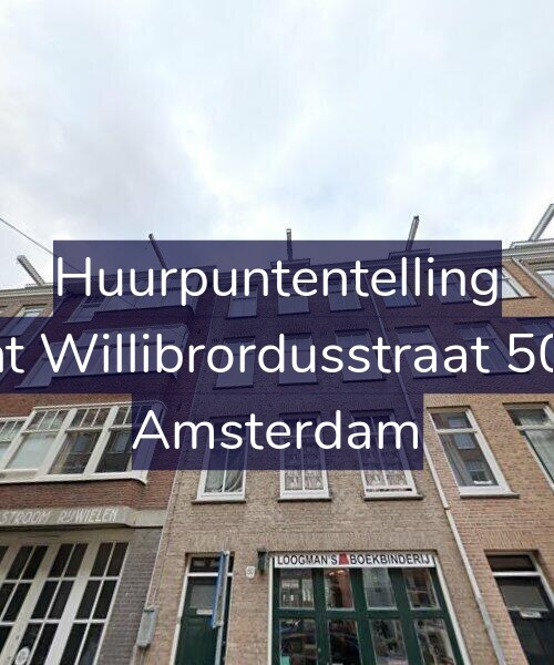 Foto gevel Huurpuntentelling voor Sint Willibrordusstraat 50-3, Amsterdam