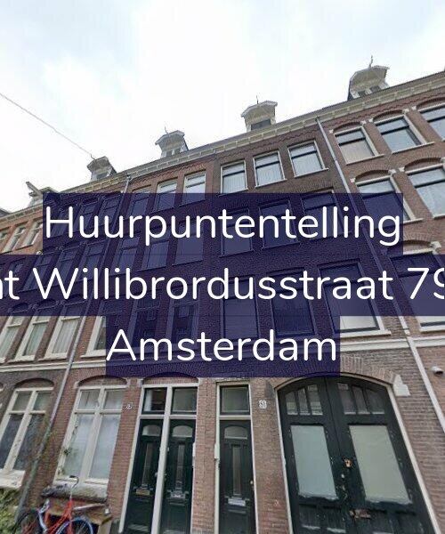 Foto gevel Huurpuntentelling voor Sint Willibrordusstraat 79-4, Amsterdam