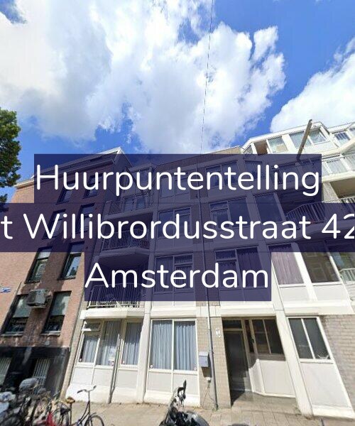 Foto gevel Huurpuntentelling voor Sint Willibrordusstraat 42-D, Amsterdam