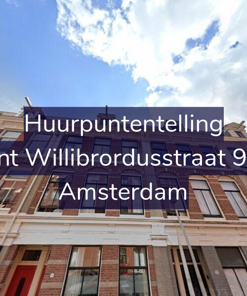 Foto gevel Huurpuntentelling voor Sint Willibrordusstraat 9-2, Amsterdam