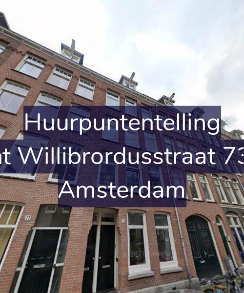 Foto gevel Huurpuntentelling voor Sint Willibrordusstraat 73-4, Amsterdam