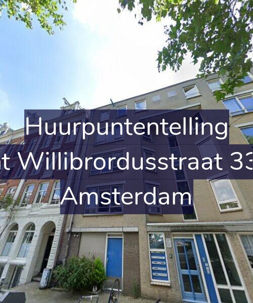Foto gevel Huurpuntentelling voor Sint Willibrordusstraat 33-C, Amsterdam