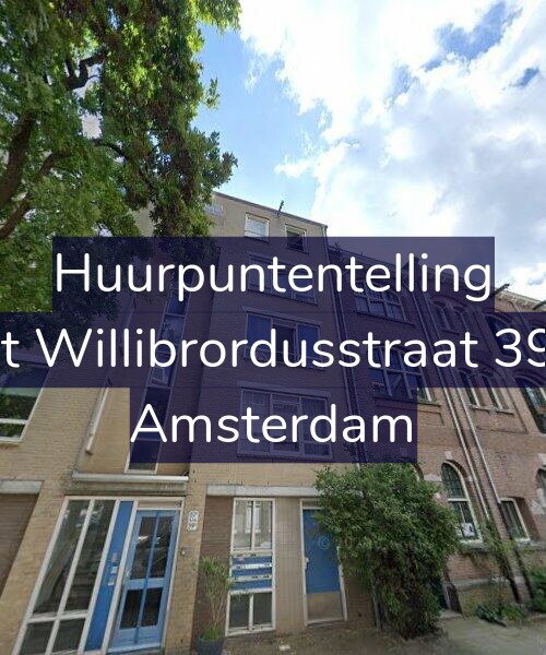 Foto gevel Huurpuntentelling voor Sint Willibrordusstraat 39-D, Amsterdam