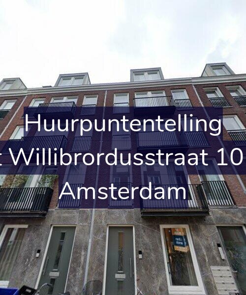 Foto gevel Huurpuntentelling voor Sint Willibrordusstraat 107-D, Amsterdam
