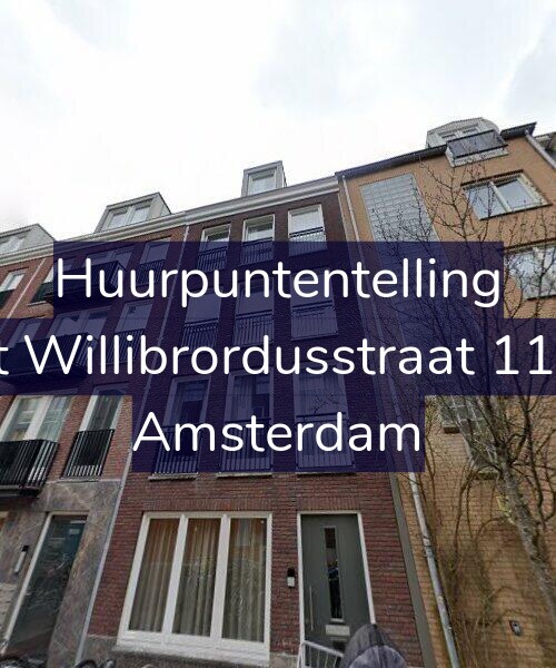 Foto gevel Huurpuntentelling voor Sint Willibrordusstraat 111-E, Amsterdam