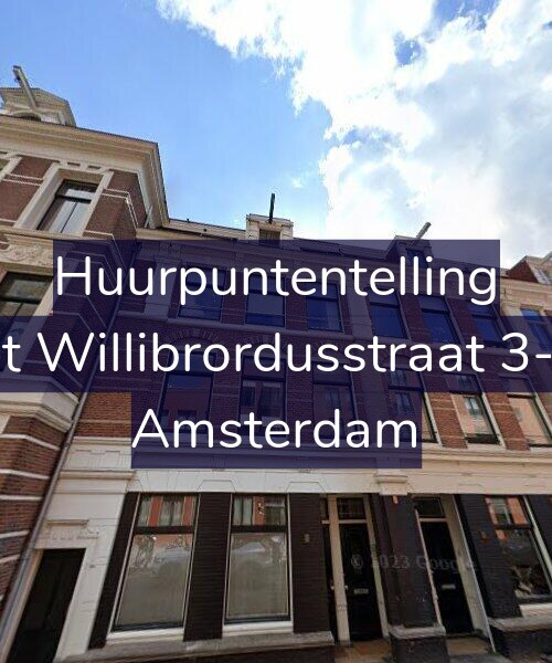 Foto gevel Huurpuntentelling voor Sint Willibrordusstraat 3-3A, Amsterdam